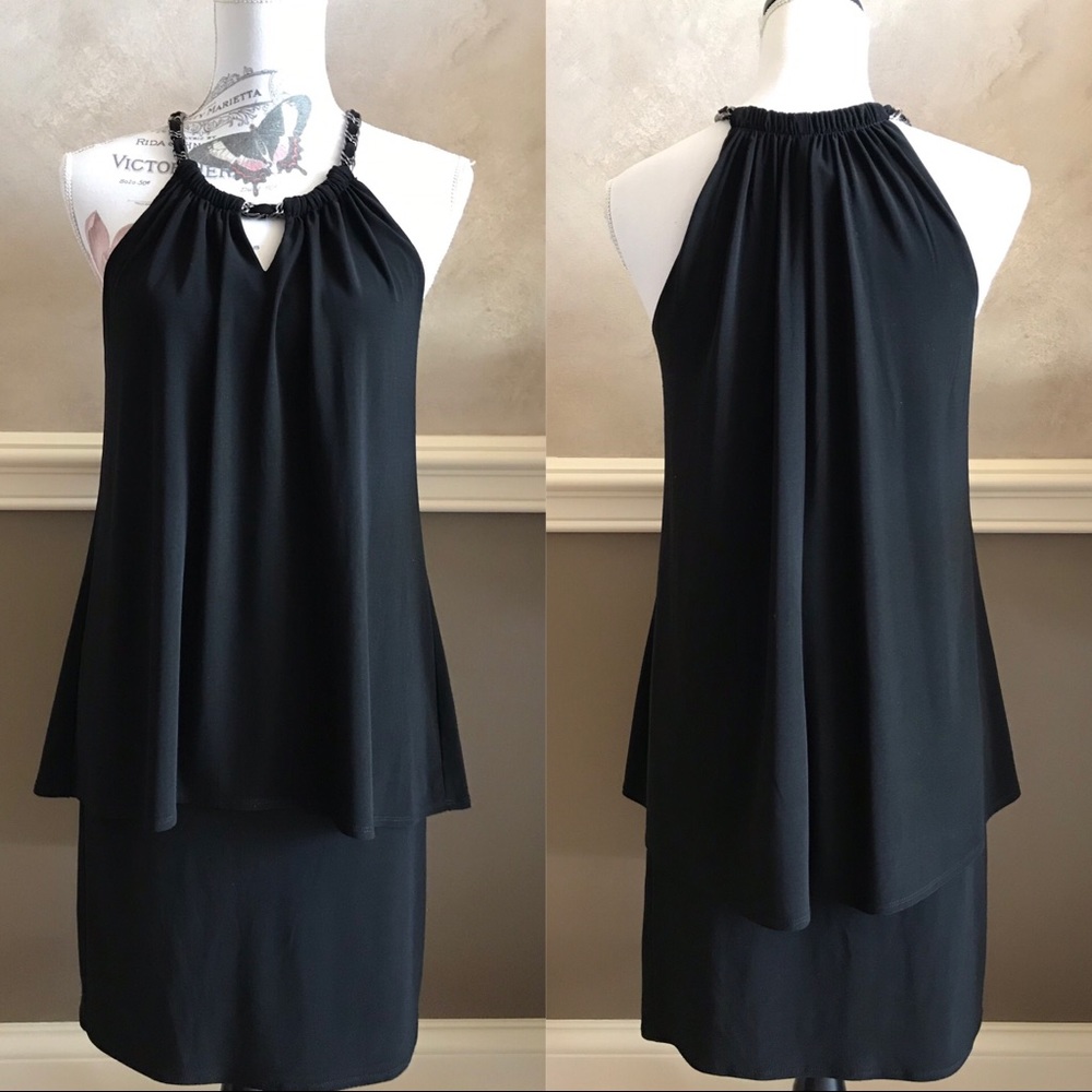 Laundry By Shelli Segal Jersey Dress Chain Neck 4